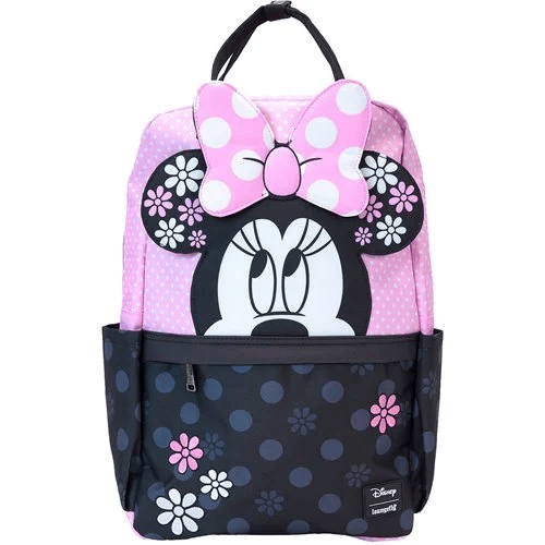 Minnie Mouse Floral Rock The Dots Full-Size Nylon Backpack - Create Marketplace