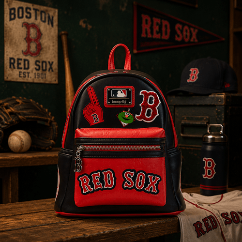 MLB Boston Red Sox Patches Mini Backpack - Create Marketplace