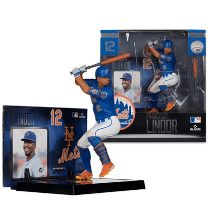 MLB SportsPicks New York Mets Francisco Lindor 7-Inch Posed Figure - Create Marketplace