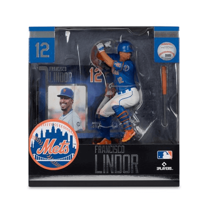 MLB SportsPicks New York Mets Francisco Lindor 7-Inch Posed Figure - Create Marketplace