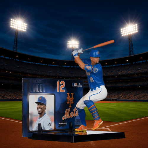 MLB SportsPicks New York Mets Francisco Lindor 7-Inch Posed Figure - Create Marketplace
