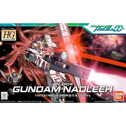 Mobile Suit Gundam 00 Gundam Nadleeh High Grade 1:144 Scale Model Kit - Create Marketplace