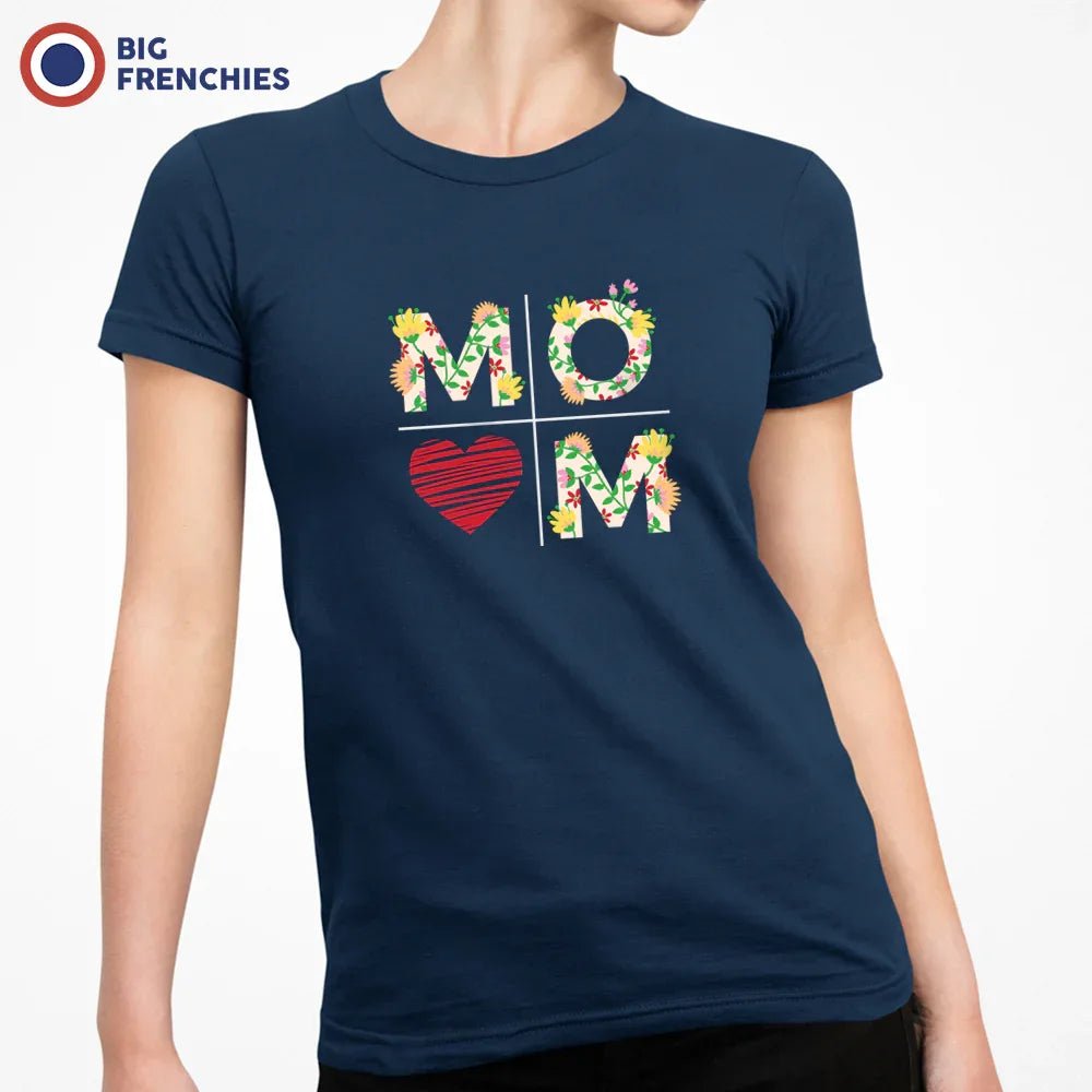 Mom Heart Women's Organic Cotton Tee - Create Marketplace