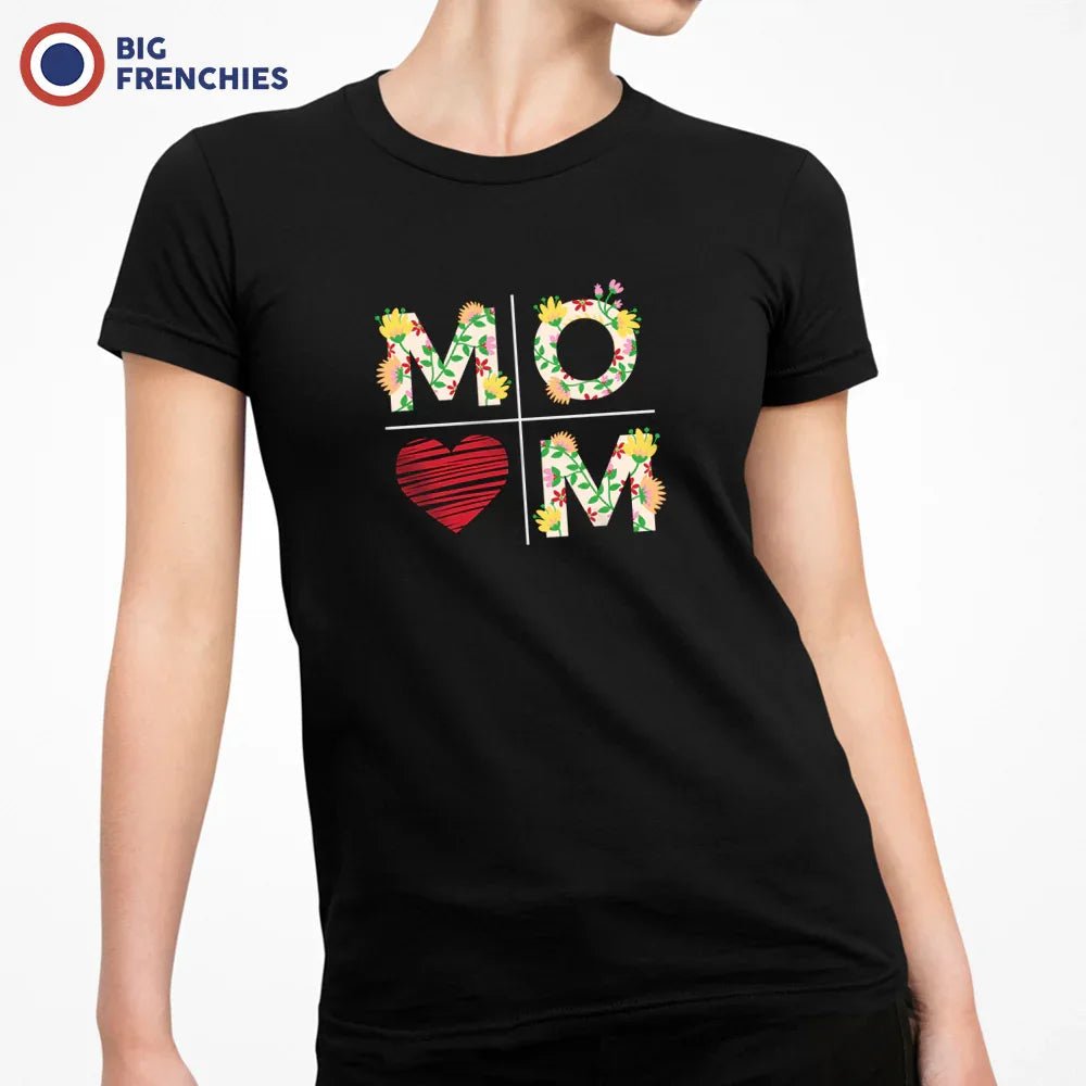 Mom Heart Women's Organic Cotton Tee - Create Marketplace