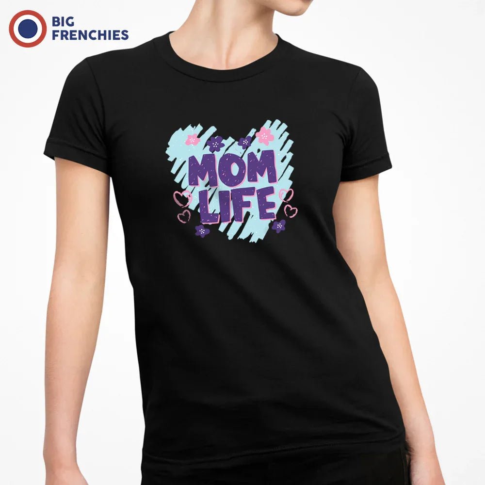 Mom Life Women's Organic Cotton Tee - Create Marketplace
