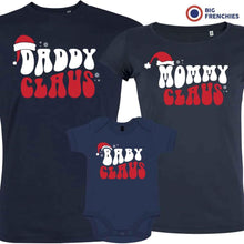 Mommy Daddy Baby Claus Christmas Matching Family Organic Tees (Set of 3) - Create Marketplace