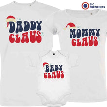 Mommy Daddy Baby Claus Christmas Matching Family Organic Tees (Set of 3) - Create Marketplace