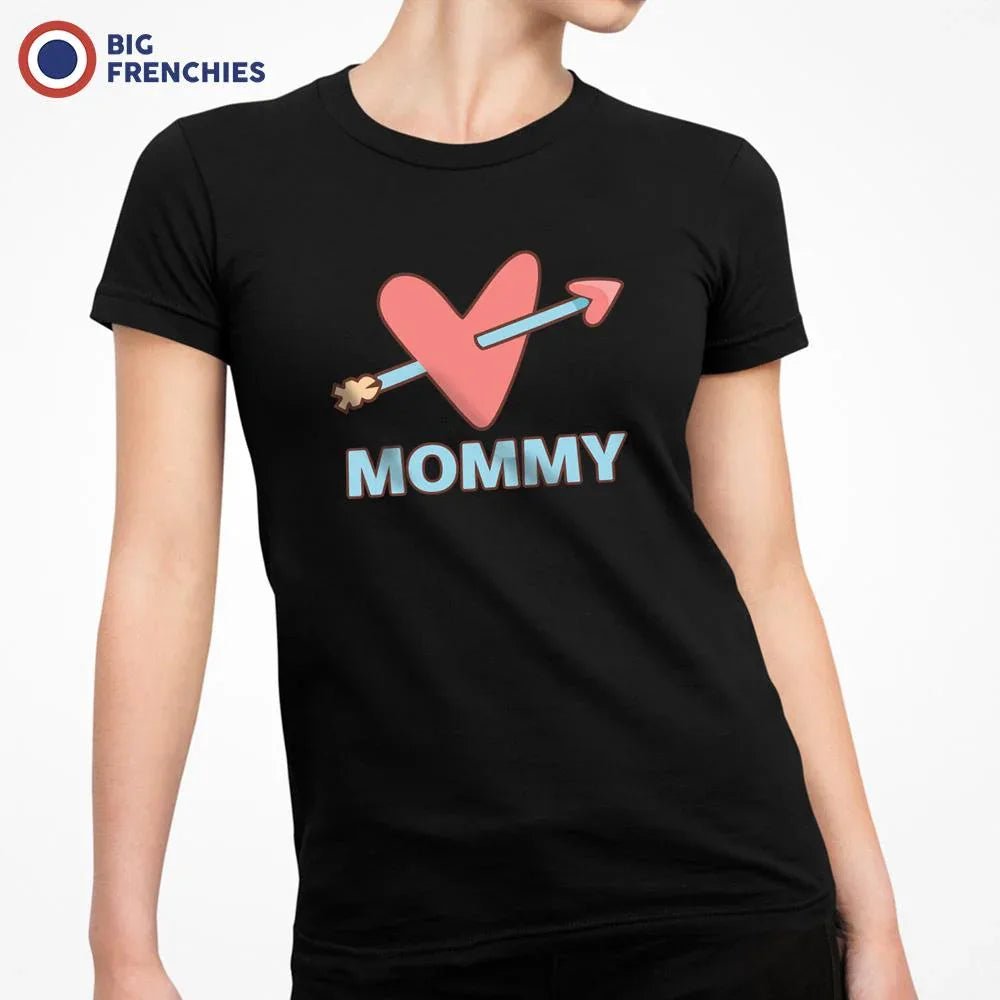 Mommy Heart Arrow Women's Organic Cotton Tee - Create Marketplace