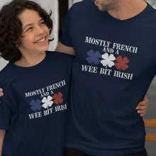 Mostly French and a Wee Bit Irish Dad and Child Organic Cotton T-Shirts family Set (Set of 2) - Create Marketplace