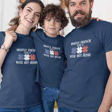 Mostly French and a Wee Bit Irish Matching Organic Cotton T-Shirts Family Set (Set of 3) - Create Marketplace