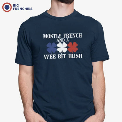 Mostly French and a Wee Bit Irish Men's Organic Cotton Tee - Create Marketplace