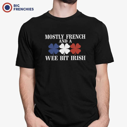 Mostly French and a Wee Bit Irish Men's Organic Cotton Tee - Create Marketplace