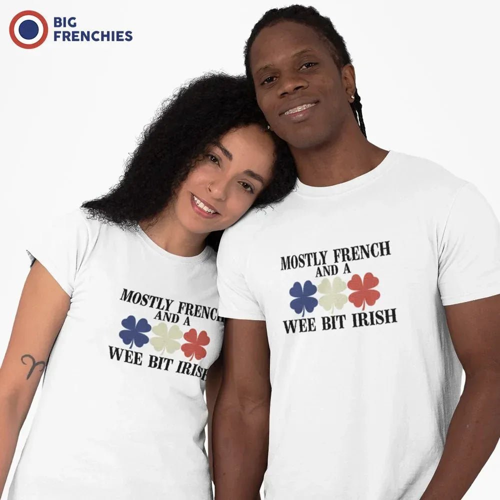 Mostly French and a Wee Bit Irish Women's Organic Cotton Tee - Create Marketplace