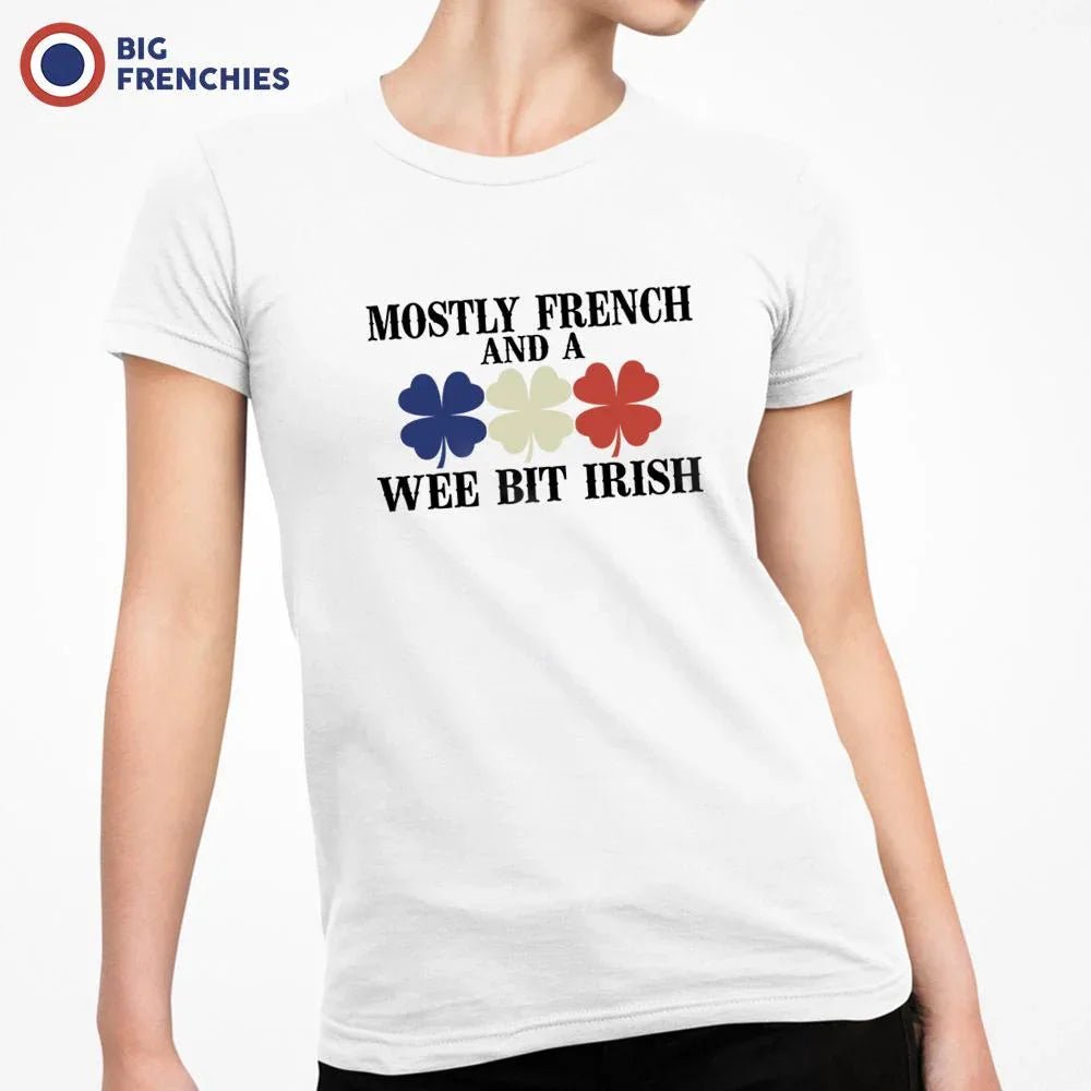 Mostly French and a Wee Bit Irish Women's Organic Cotton Tee - Create Marketplace