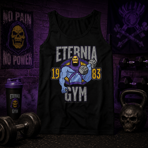 MOTU 1983 Eternia Gym Graphic Tank Top - Create Marketplace
