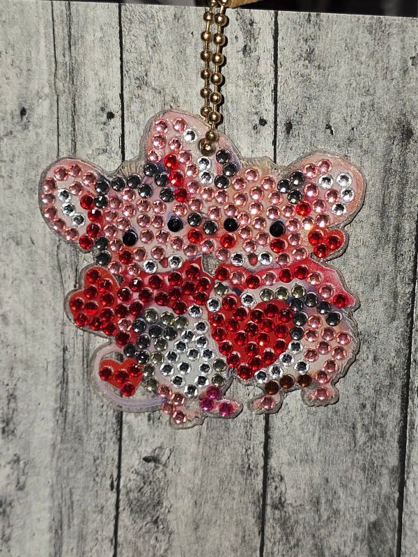 Mouse Couple D.A. Keychain - made by kid Noah - Create Marketplace