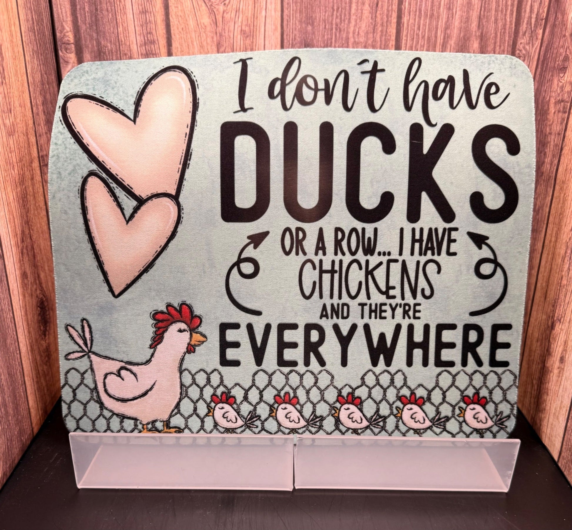 Mouse Pad - Chickens Not Ducks - Create Marketplace