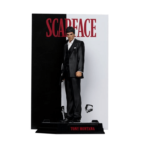 Movie Maniacs Universal Wave 4 Scarface Tony Montana 6-Inch Scale Posed Figure - Create Marketplace
