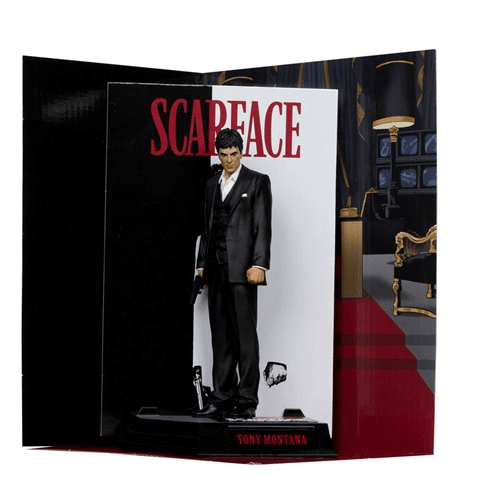Movie Maniacs Universal Wave 4 Scarface Tony Montana 6-Inch Scale Posed Figure - Create Marketplace
