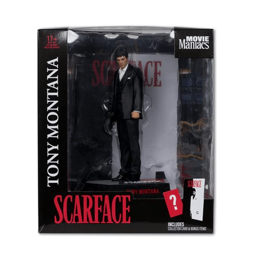Movie Maniacs Universal Wave 4 Scarface Tony Montana 6-Inch Scale Posed Figure - Create Marketplace