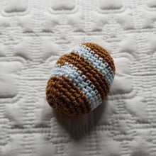 Multicolored Hand Crochet Sack Ball Kick Toy: Random colors - Create Marketplace