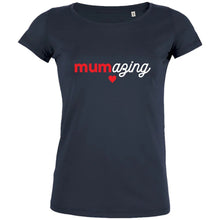 Mumazing Women's Organic Navy Tee - Create Marketplace