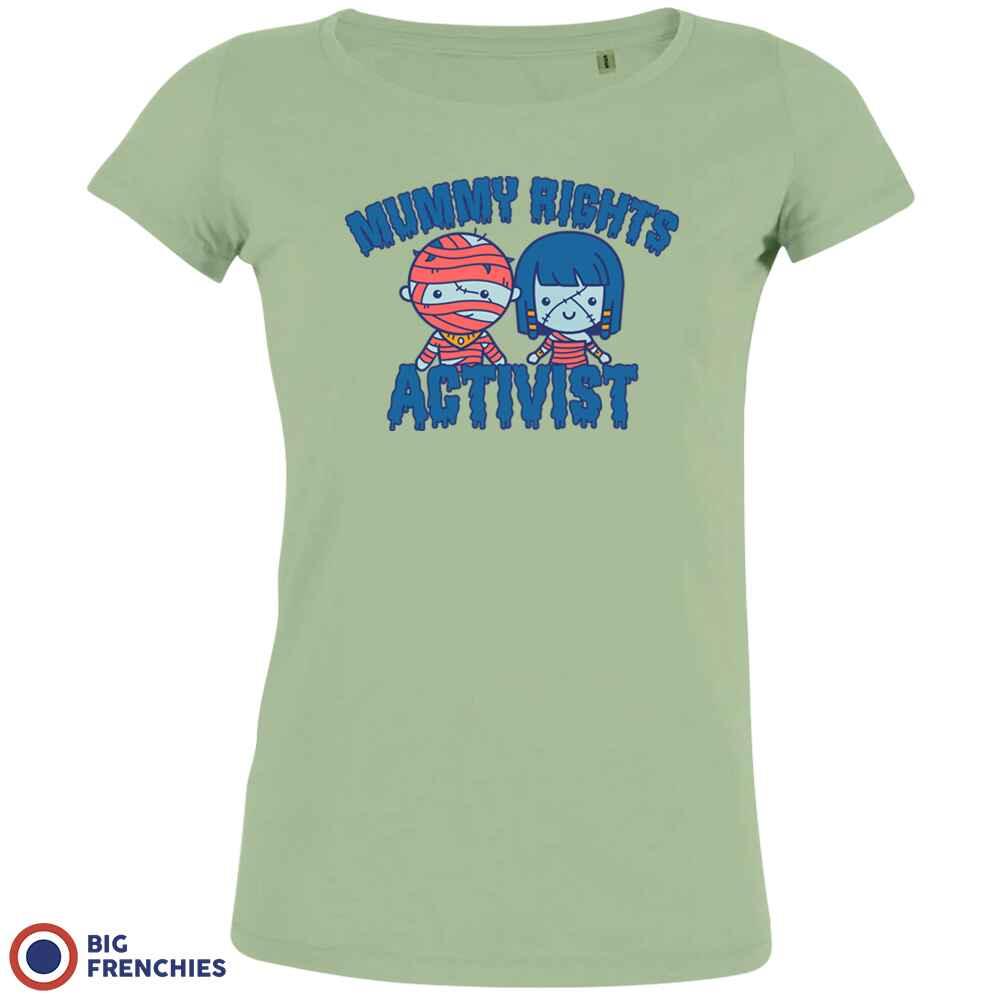 Mummy Rights Activist Halloween Women's Organic Cotton Tee - Create Marketplace