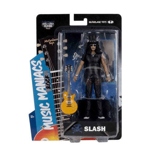 Music Maniacs Rock Wave 3 Guns N Roses Slash 6" Scale Action Figure - Create Marketplace