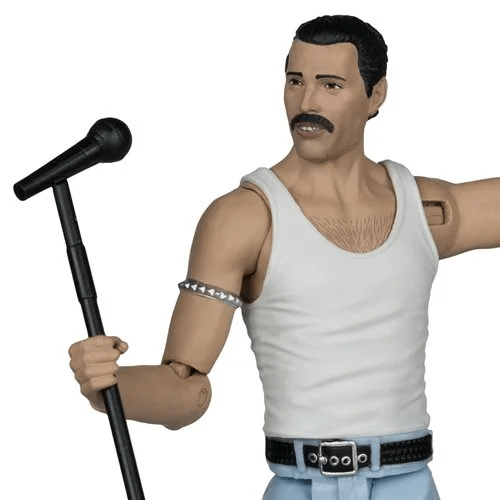 Music Maniacs Rock Wave 3 Queen Freddie Mercury 6" Scale Action Figure - Create Marketplace