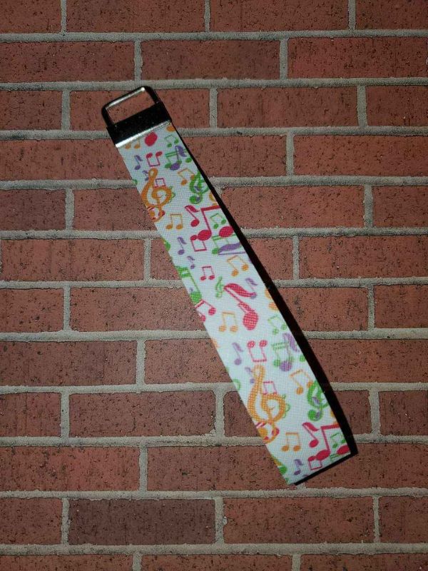 Music Notes keychain - Create Marketplace