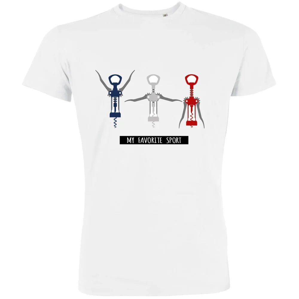 My Favorite Sport Men's Organic Tee - Create Marketplace