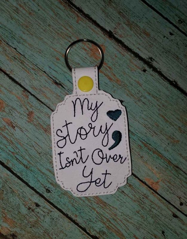 My story isnt over yet Keychain - Create Marketplace