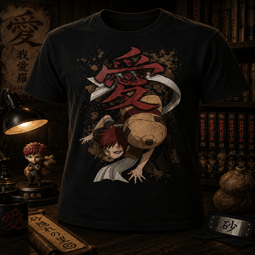 Naruto - Gaara T-Shirt - Create Marketplace