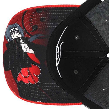 Naruto Itachi Leaf Village Snapback Hat - Create Marketplace