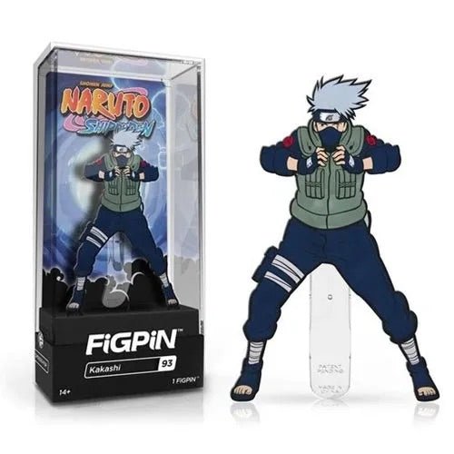 Naruto Shippuden Kakashi FiGPiN Enamel Pin - Create Marketplace