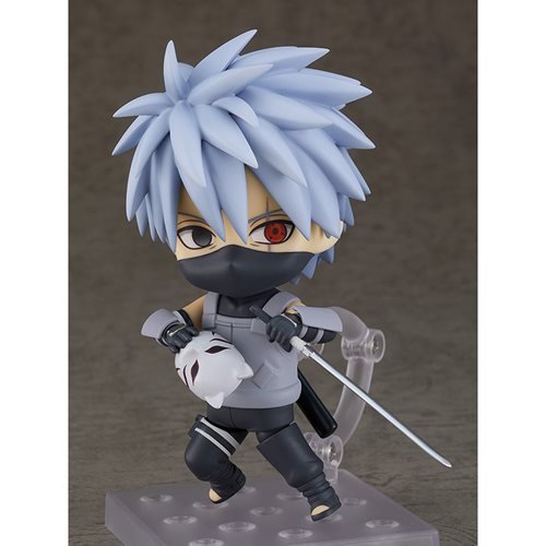 Naruto Shippuden Kakashi Hatake Anbu Black Ops Ver. Nendoroid Figure - Create Marketplace