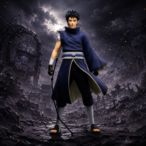 Naruto Shippuden Obito Uchiha Red Eyes Reflecting the Heart Masterlise Ichibansho Statue - Create Marketplace