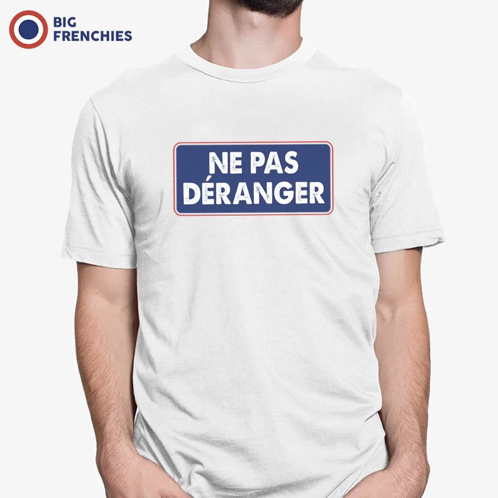 Ne pas Déranger Men's Organic Cotton Tee - Create Marketplace