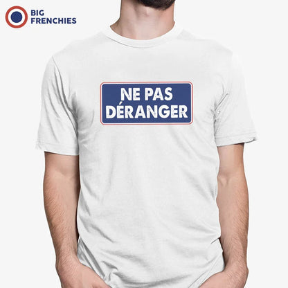 Ne pas Déranger Men's Organic Cotton Tee - Create Marketplace