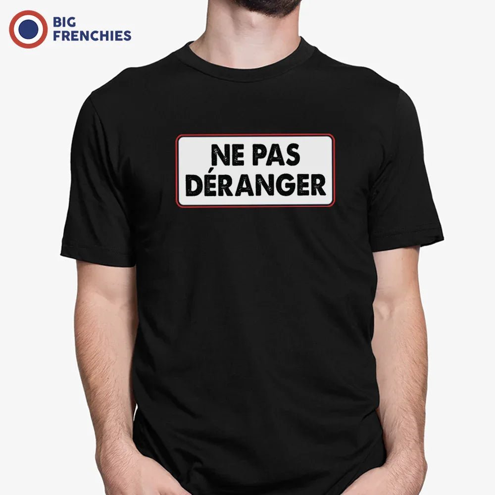 Ne pas Déranger Men's Organic Cotton Tee - Create Marketplace