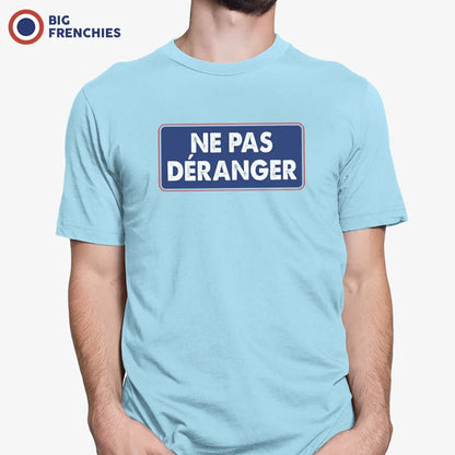Ne pas Déranger Men's Organic Cotton Tee - Create Marketplace