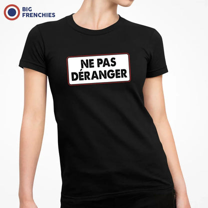 Ne pas Déranger Women's Organic Cotton Tee - Create Marketplace