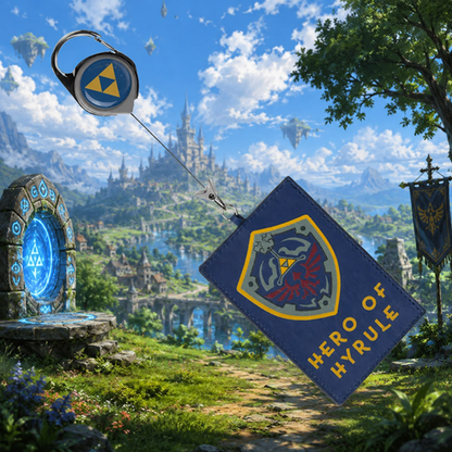 Nintendo Zelda Hero of Hyrule Retractable Lanyard - Create Marketplace