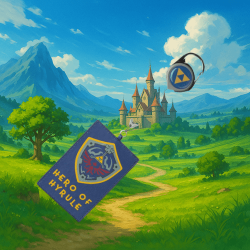 Nintendo Zelda Hero of Hyrule Retractable Lanyard - Create Marketplace