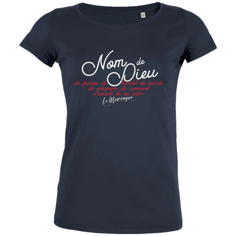 Nom De Dieu Women's Organic Tee - Create Marketplace