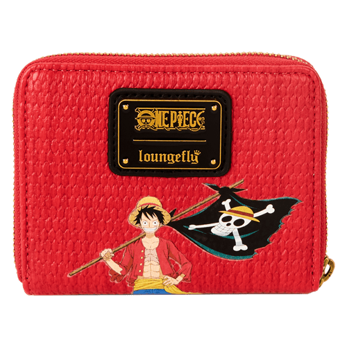 NYCC Limited Edition One Piece Luffy Jolly Roger Zip Around Wallet - Create Marketplace
