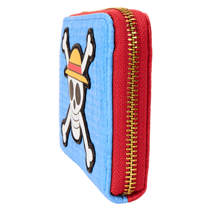 NYCC Limited Edition One Piece Luffy Jolly Roger Zip Around Wallet - Create Marketplace