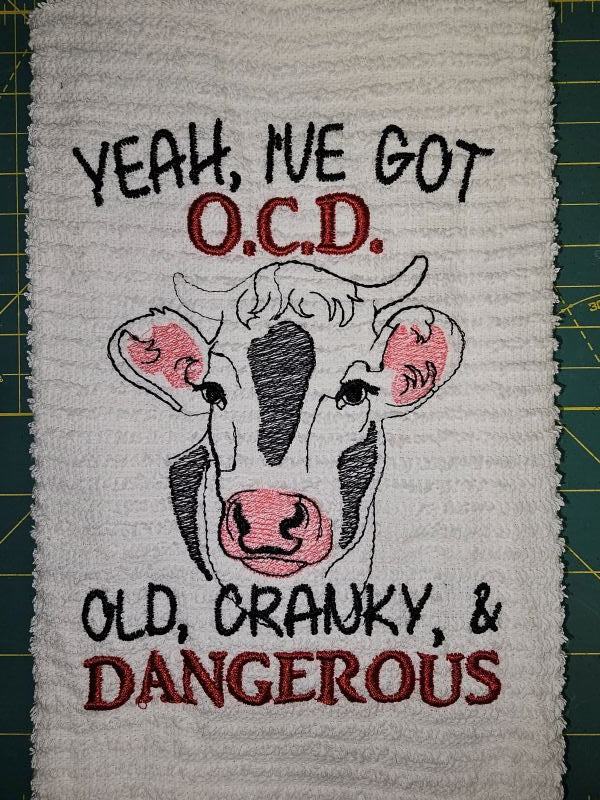 O.C.D. Hand Towel - Create Marketplace