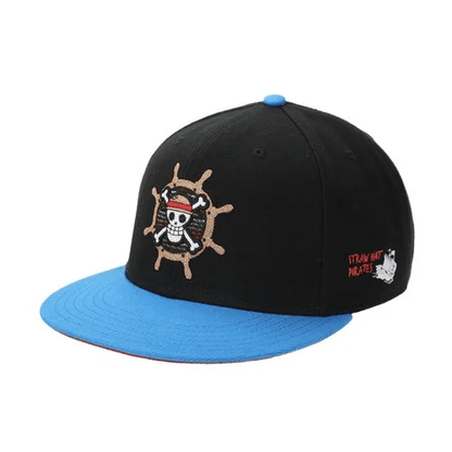 One Piece Logo Embroidered Snapback Hat - Create Marketplace