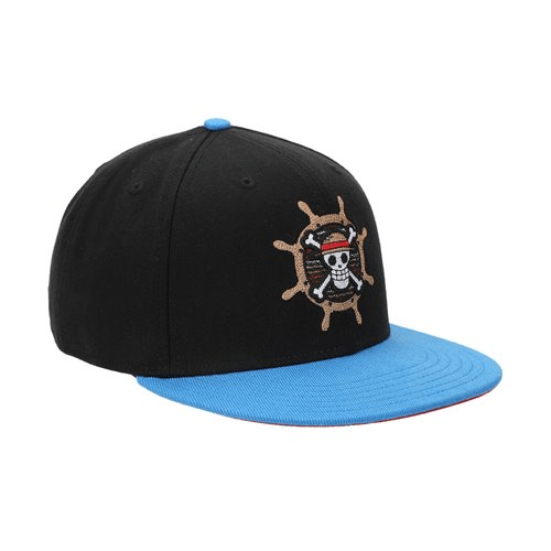 One Piece Logo Embroidered Snapback Hat - Create Marketplace